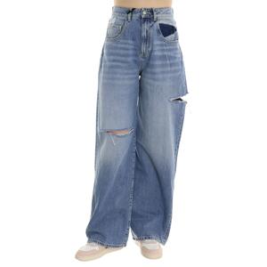 JEANS POPPY ICON DENIM BLU